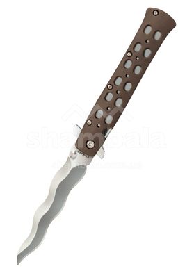 Ніж складаний Cold Steel 4" TI-Lite, Kris Blade, Zytel Handle, Brown (CST CS-26SP)