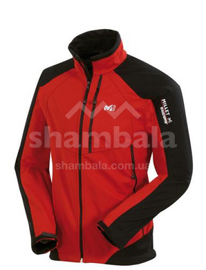 Демисезонная мужская Soft Shell куртка Millet W3 SOFT SHELL JKT, Rouge/Noir - р.XXL (3515728515318)