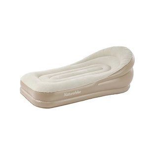 Надувной матрас одноместный с подголовником Naturehike CNK2300DZ020, 180х90х60см, Beige (6976023922480)