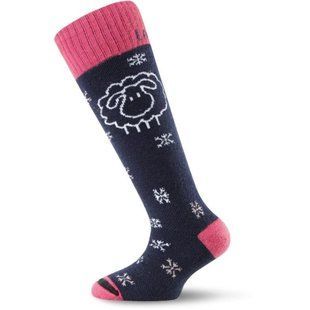 Термошкарпетки дитячі Lasting SJW 903 XS Black/Pink (SJW-903XS)