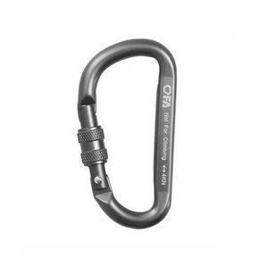 Карабін First Ascent NFC 7mm з муфтою, GREY (FA 7019 04)
