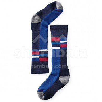 Шкарпетки дитячі Smartwool Wintersport Stripe Navy, Р. L( SW 01345.410-L)