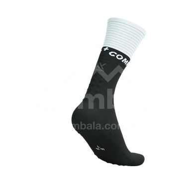 Шкарпетки Compressport Mid Compression Socks V2.0, Black/White, T2 (7630102561555)