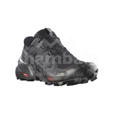 Кросівки чоловічі Salomon Speedcross 6, Black/Black/Phantom, 10 (SLM SPEEDCRSS6,417379-10)