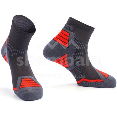 Термоноски Accapi Trail/Run, Black/Red, 34-36 (ACC H1303.908-0)