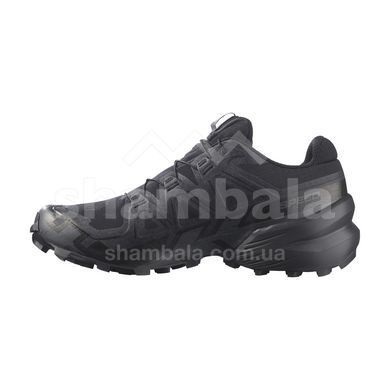 Кросівки чоловічі Salomon Speedcross 6, Black/Black/Phantom, 10 (SLM SPEEDCRSS6,417379-10)