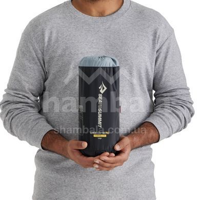 Коврик надувной Sea to Summit Ether Light XR Pro Insulated ASC Mat, Pirate Black, Large, 198х64х10см (STS ASL051142-060104)