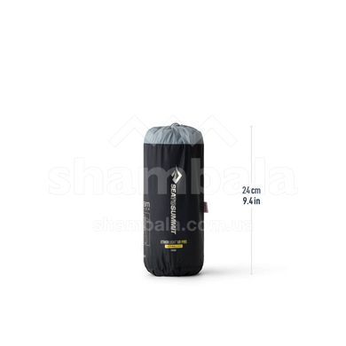 Коврик надувной Sea to Summit Ether Light XR Pro Insulated ASC Mat, Pirate Black, Large, 198х64х10см (STS ASL051142-060104)