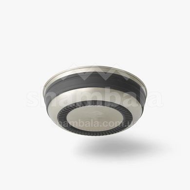 Миска складна Sea to Summit Detour Stainless Steel Collapsible Bowl, Beluga Black, L (STS ACK039011-060105)
