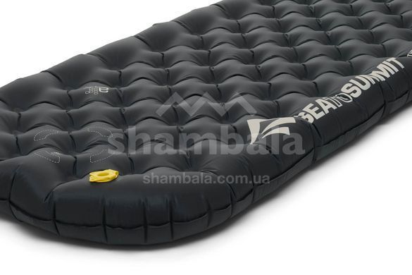 Коврик надувной Sea to Summit Ether Light XR Pro Insulated ASC Mat, Pirate Black, Large, 198х64х10см (STS ASL051142-060104)