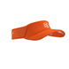 Кепка-козирок Compressport Visor Ultralight, Fire/White (7630102567564)