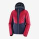 Горнолыжная женская теплая мембранная куртка Salomon Stormfluff Jacket, S - Night Sky/Rio Red (SLM STORMFLFF.12308-S)