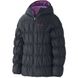 Міська дитяча двостороння куртка Marmot Luna Jacket, S - Black/Electric Purple Blaid (MRT 77570.1142-S)