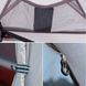 Палатка одноместная с футпринтом Naturehike Cloud Up 1 Updated NH18T010-T, Grey/Red, 20D (6927595730522)