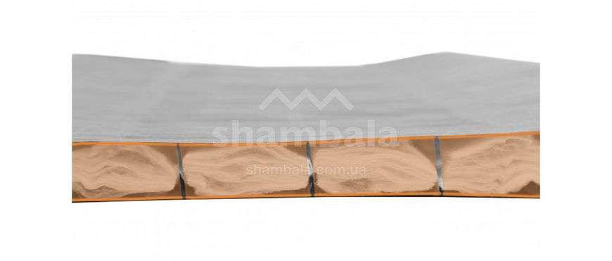 Надувной двухместный коврик Exped Synmat Hl Duo, Lw, 197x130/103см, Orange (7640147769564)