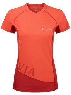 Футболка жіноча Montane Female Katla T-Shirt, Paprika, S/10/36 (5056237060572)