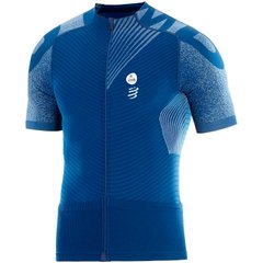 Мужская футболка Compressport Ultra-Trail Postural SS Top - UTMB 2020, Blue, XL (AM00028L 500 0XL)