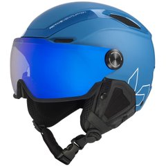 Шлем горнолыжный Bolle V-Line, Yale Blue Matte/Photohromic Blue Mirror Lens, XL/XXL (59-62) (BL V-LINE.32089)
