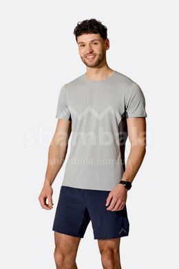 Футболка мужская Rab Sonic Ultra Tee, Beluga/Graphene, L (RB QCC-57-BLG-LRG)