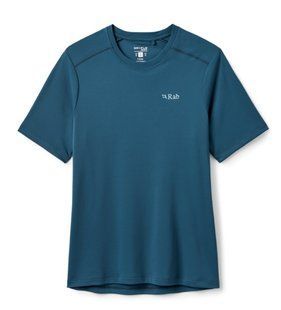Футболка жіноча Rab Force Tee Wmns, Tempest Blue, 10 (RB QCC-25-TMB-10)