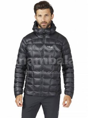 Легкий чоловічий пуховик Rab Mythic G Jacket Black, M (RB QDB-61-M)