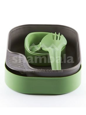 Набір посуду Wildo Camp-A-Box Light Green, Sugarcane (7330883620105)