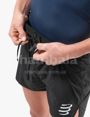Шорти чоловічі Compressport Performance Short 2025, Black, S (CMS ASHM7399002S)