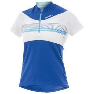 Джерсі жіноче Craft Active Bike Loosefit Jersey Woman, Blue/White, XS (1901942)