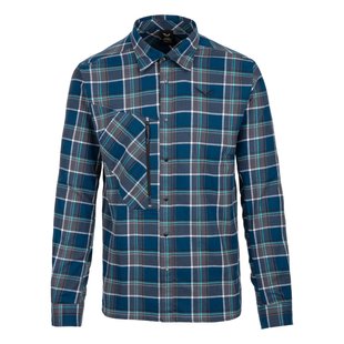 Сорочка чоловіча Salewa Fanes Flannel 4 Polarlite Men's Long Sleeve Shirt, Blue, 48/M (274398875)
