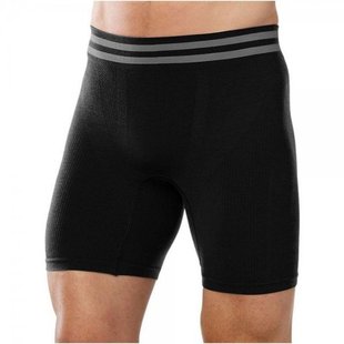 Шорты мужские Smartwool PhD Seamless 6 Boxer Brife Black, р.L (SW 16002.001-L)