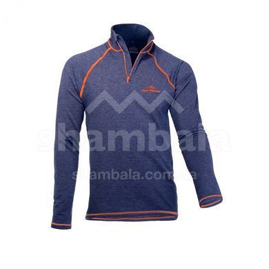 Мужской джемпер с рукавом реглан Fjord Nansen Halsa Golf Men, Navy Melange/Orange, S (fn_32772)