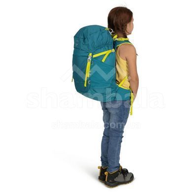 Рюкзак Osprey Jet 28, Blue Spikemoss/Lemongrass, O/S (843820196313)