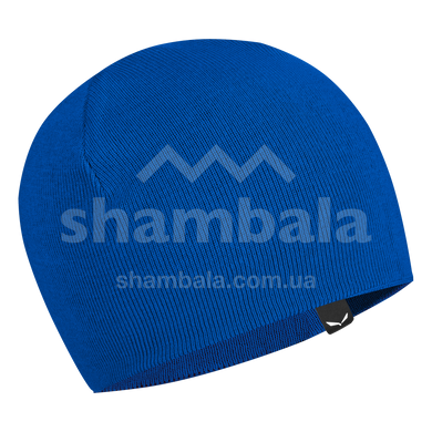 Шапка Salewa Pure Reversible Alpine Merino Beanie, Blue Navy Blazer, UNI58 (28772/3961 UNI58)