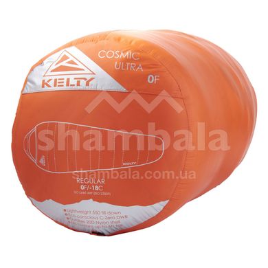 Спальний мішок Kelty Cosmic Ultra 0 (-8/-18°C), 198 см - Right, Orange (35431121-LR)