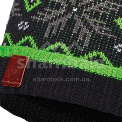 Шапка детская (8-12) Buff Junior Knitted & Polar Hat Nester, Black (BU 113530.999.10.00)