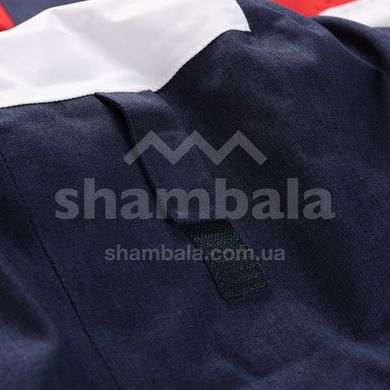 Горнолыжная мужская теплая мембранная куртка Alpine Pro MALEF, Red/Dark blue, XS (MJCY574442 XS)