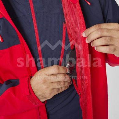 Мембранная мужская куртка для треккинга Millet Grands Montets II GTX JK M, Noir/Noir, L (3515720041952)