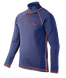 Мужской джемпер с рукавом реглан Fjord Nansen Halsa Golf Men, Navy Melange/Orange, S (fn_32772)