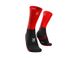 Носки Compressport Mid Compression Socks, Black/Red, T2 (CMS XU00005B 906 0T2)
