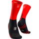 Носки Compressport Mid Compression Socks 2020 FW, Black/Red, T2 (XU00005B 906 0T2)