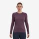 Футболка женская Montane Dart Long Sleeve T-Shirt W, Mulberry, M/12/40 (5056601040124)