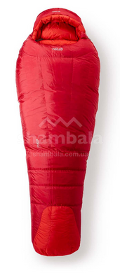 Спальный мешок Rab Expedition 1400, (-40°C), 195 см - Left Zip, SUMMIT RED (821468667518)