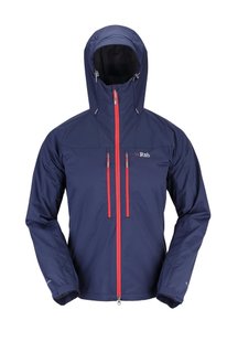 Мужская куртка Soft Shell Rab Vapour-rise Lite Alpine Jacket, Twilight, XL (RB QVR-34-TW-XL)