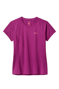 Футболка жіноча Rab Sonic Tee Wmns, Plum, S (RB QCC-56-PLM-10)