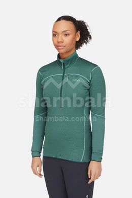 Женская флисовая кофта Rab Ascendor Pull-On Wmns, Eucalyptus, 8 (QFF-45-EUC-08)