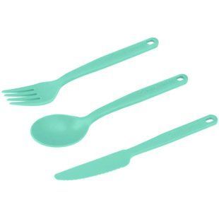 Набір столового приладдя Sea to Summit Camp Cutlery Set 3P, Cabbage, 3 предмети (STS 005406)