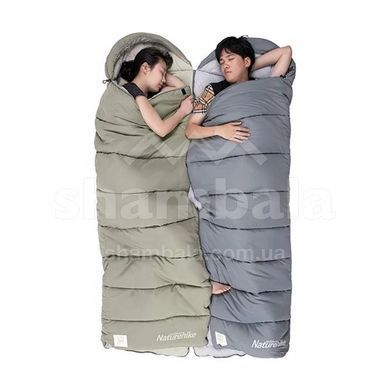 Спальный мешок Naturehike M300 NH20MSD02 (6/1&deg;С), 190 см - Left Zip, Grey (6927595702383)