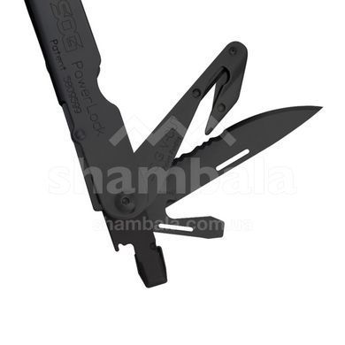 Мультитул SOG PowerLock EOD w/V-Cutter, Black Oxide/Nylon Sheath (SOG B63N-CP)