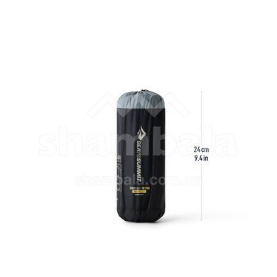 Коврик надувной Sea to Summit Ether Light XR Pro Insulated ASC Mat, Pirate Black, Large Rectangular, 198х64х10см (STS ASL051142-320105)