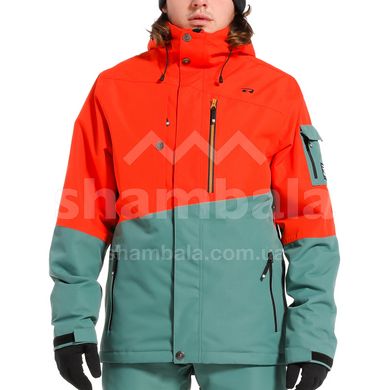 Гірськолижна чоловіча тепла мембранна куртка Rehall Anchor 2023, Cherry Tomato, L (Rhll 60309,5015-L)